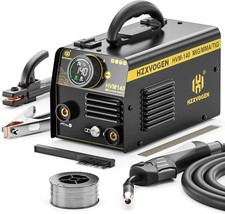 Saldatrice a Filo No Gas 140A 230V 3 in 1 Inverter Filo Animato Mig/Mma/Lift TIG