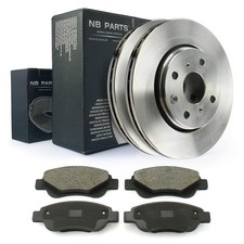 Dischi Freno Pastiglie Anteriori per Citroen C1 Peugeot 107 108 Toyota Aygo