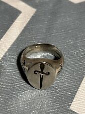 Anello El Rana Argento 925 Vintage Old School