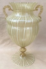 Raro vaso italiano in vetro