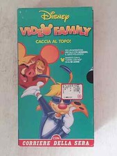 VHS USED WALT DISNEY : VIDEO FAMILY - CACCIA AL TOPO