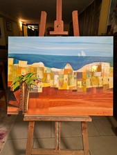 Opera di Vittorio Maria Di Carlo – Tecnica mista su tela 80x100 cm