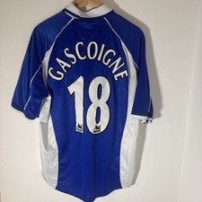 Maglia calcio Everton 2000/2002 Home #18 Gascoigne Puma taglia L Gazza