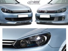 2 Carene Fari Palpebrine Ciglia Fari Anteriori GOLF 6 2008-2012 DA VERNICIARE