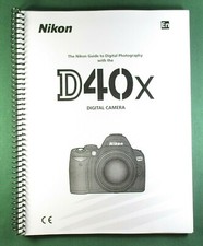 Nikon D40x Manuale Istruzioni