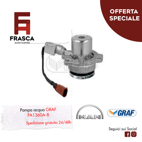 Pompa acqua graf - acqua, man