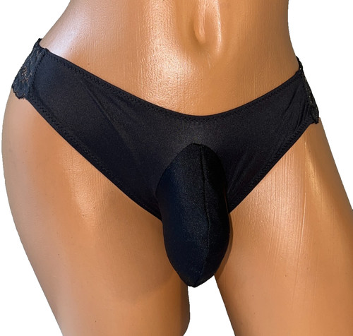 Idenform blk hugger tanga - m@idenform,