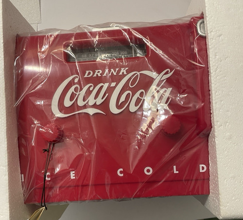 Coca cola cooler radio - cooler, am/fm