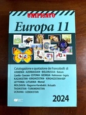 Catalogo UNIFICATO per francobolli 2024 - EUROPA 11 (Paesi sulla copertina)