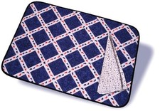 Set 6 Tovagliette Americane In Tessuto Trapuntato Con 6 Tovaglioli Gabel