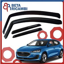 Deflettori Aria Per Ford Focus Dal 2018 Antipioggia Antivento Fumè Ant Pos 4PZ
