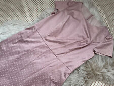 Abito A Pois Rosa Antico