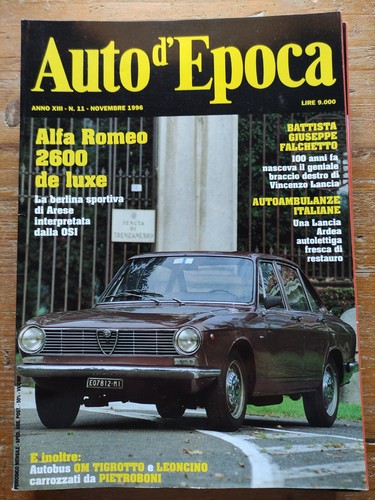 Auto epoca rivista - epoca, annata