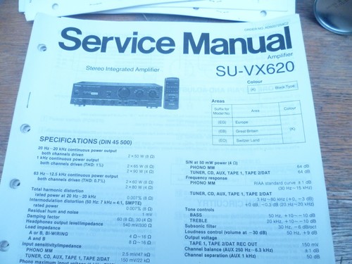 Technics vx620 - technics, su-vx620
