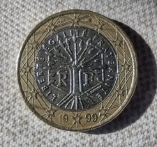 Moneta 1 Euro, FRANCIA 2000 liberte' egalite' fraternite' RARA