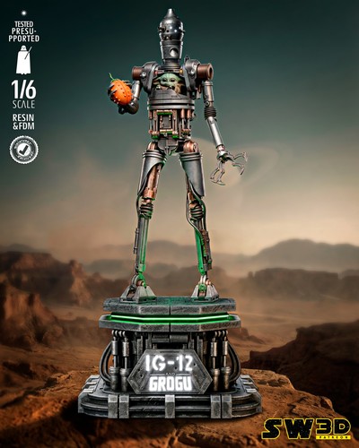 Con grogu scultura - ig‐12,