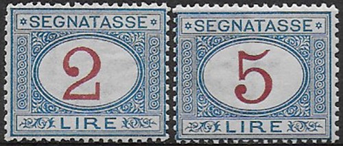 1903 italia postage due - italia,