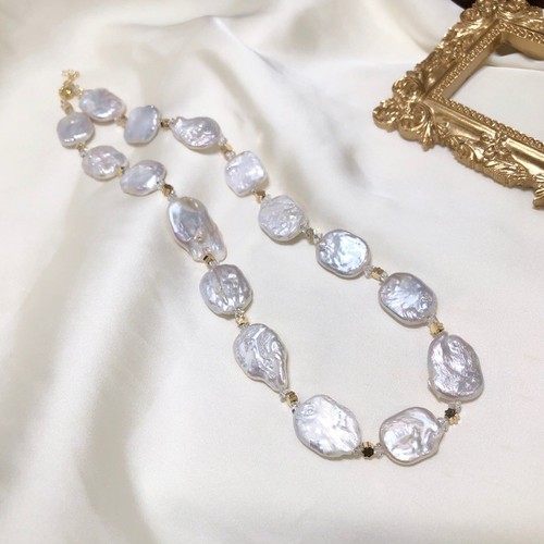 Collana perle barocche - collana,