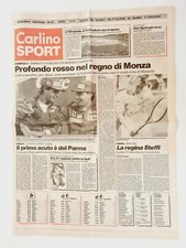 CARLINO SPORT 12 SETTEMBRE 1988 STEFFI GRAF-PARMA-BERGER-ALBORETO-FERRARI MONZA