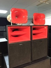 Diffusore acustico a 3 vie caricato a tromba,medio bassi 14".Medio 10" e driver