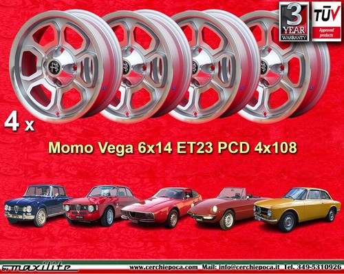Cerchi momo vega alfa romeo - momo,
