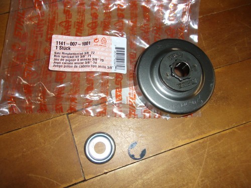 Kit pignone cerchio stihl oem - pignone,