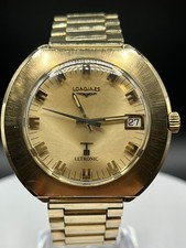 Longines Ultronic 10k gold