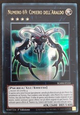 NUMERO 69 CIMIERO DELL' ARALDO Ultra Rara in Italiano BLMM-IT153 YUGIOH