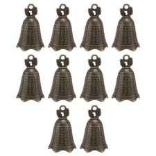  10pcs fai da te appeso a campana pendenti vintage ferro campane artigianato