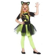 Costume GATTA nero verde 5 6