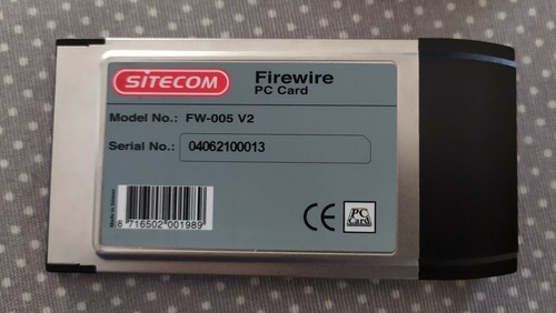 Sitecom firewire notebook kit - sitecom,