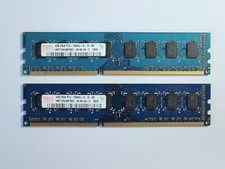 Hynix | Ram di memoria PC3-10600U 4 GB (2 X 2 GB) | HMT125U6BFR8C-H9