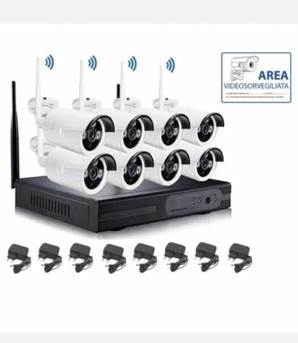 Kit videosorveglianza wireless - videosorveglianza,