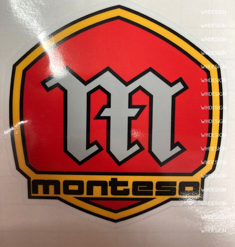 Adesivo montesa stile - montesa, vintage