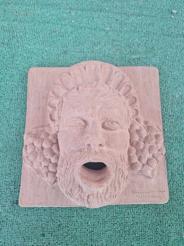Mascherone bacco con cornice - mascherone,