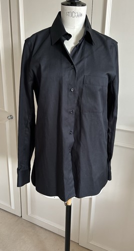 Camicia zara nera oversize - oversize, in