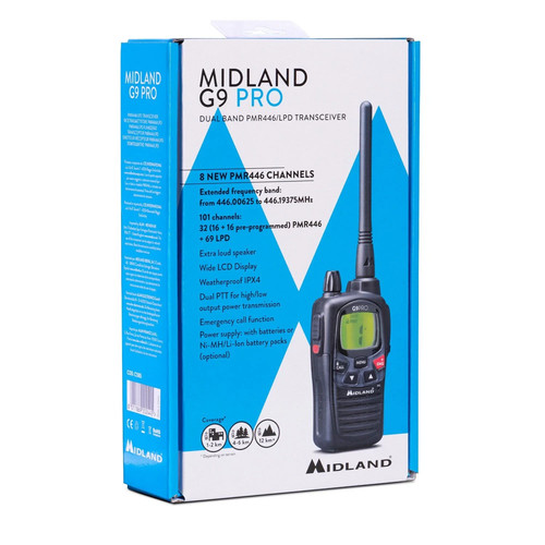 Midland pro c1385 walkie - midland,