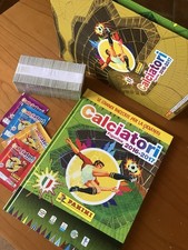 ALBUM CARTONATO 16-17 + SET COMPLETO FIGURINE + 4 BUSTINE FILM CALCIATORI PANINI
