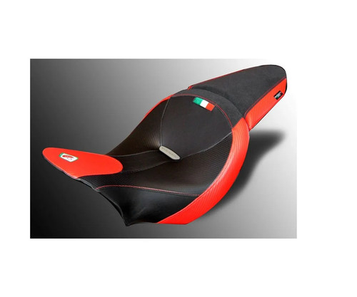 Rivestimento sella nero rosso - rivestimento, nero-rosso