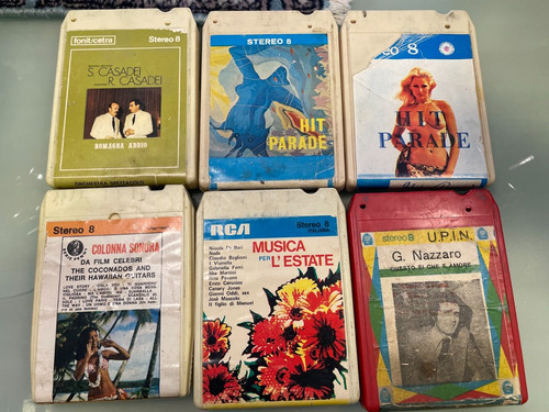 Audiocassette stereo 8 - audiocassette,