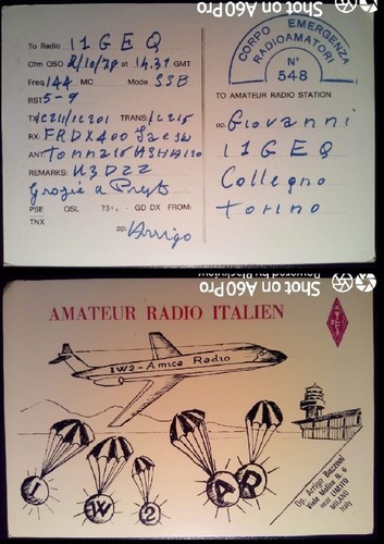 Qsl card limito - card,