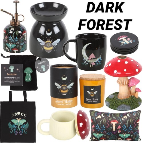 Dark forest mystical witch - mystical,