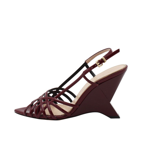 Albano sandalo bordeaux con - bordeaux,