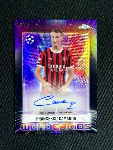 2024 topps chrome - chrome, francesco