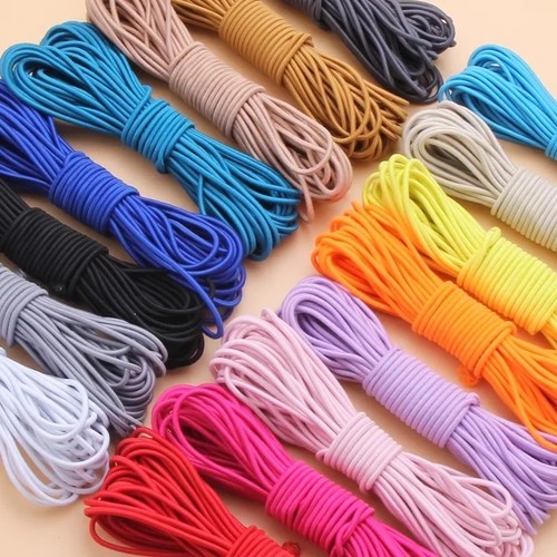 Cordoncino elastico 4mm - , al