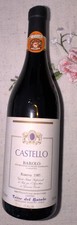 barolo castello  riserva 1985