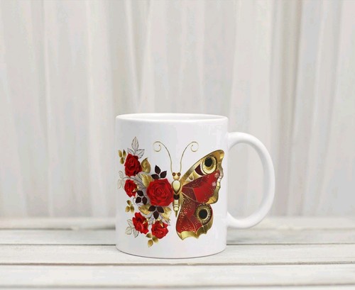 Tazza caffè butterfly - caffè,