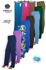 Pantalone donna morbido con elastico taglie comode made in Italy PERLA OVERSIZE 
