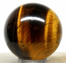 21mm Dorato Tigre Occhio Sfera