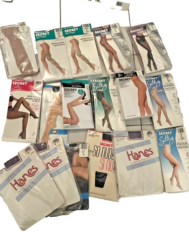 Vintage pantyhose lot - pantyhose, -hanes